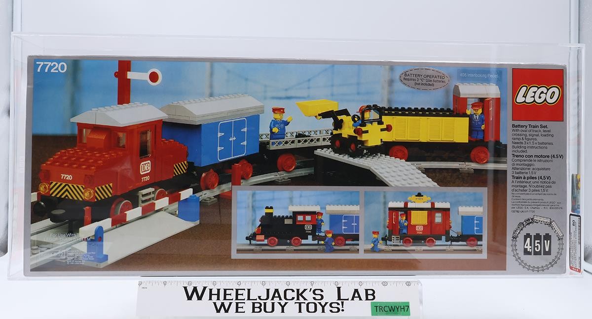 LEGO 7720 Diesel Freight Train AFA POP 1 HIGHEST GRADED 80 NEW