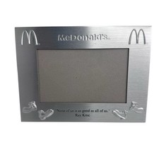 RARE McDonald’s Picture Photograph Frame Silver - Ray Kroc - 3.5” x 5”