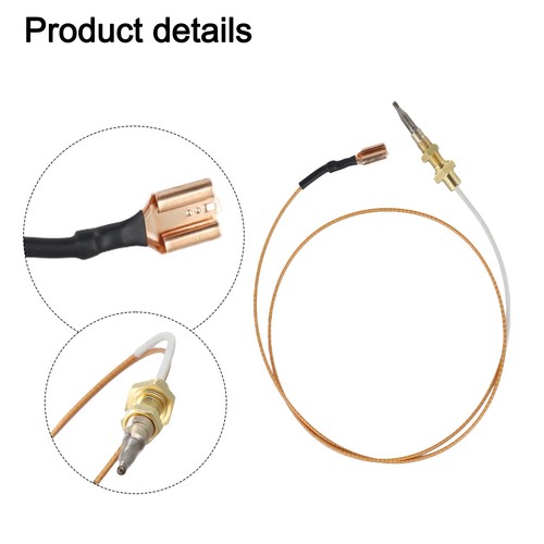 Thermoelement für Backofen Kochfeld Gas 600 mm Sensor Temperaturfühler - Bild 18 von 46