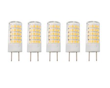 5pcs G8 G8.5 G8.6 Led Bulb T5 5w 64-2835 Smd Lamp Ac Dc 12v Ceramics Light H