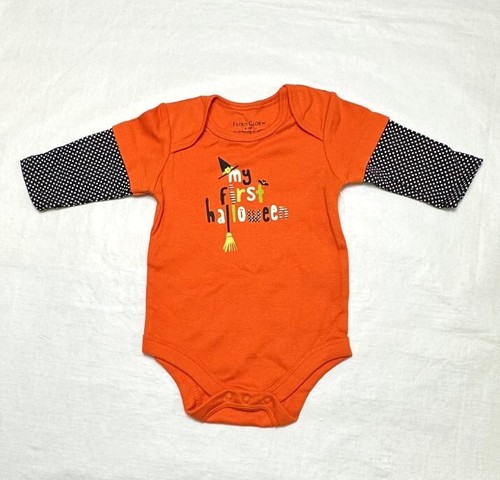 Girls or Boys Infant & Toddler Onecie Halloween Bodysuits: NB-0-3M-3-6M-18M-24M - Picture 18 of 39