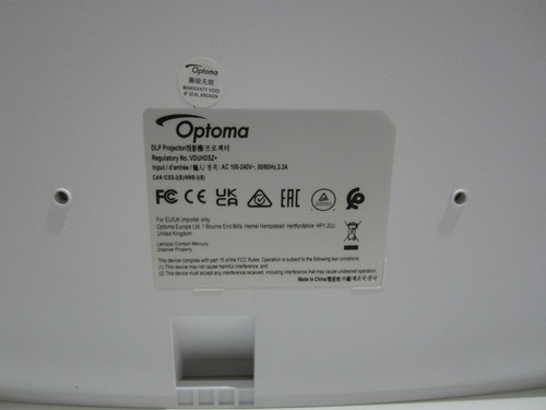 Optoma UHD38 4K UHD Home Theater Gaming Projector - Picture 10 of 10