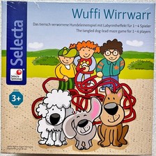 Selecta Infant Wuffi Wirrwarr Labyrinthspiel Educational Game Wooden Toy 63020