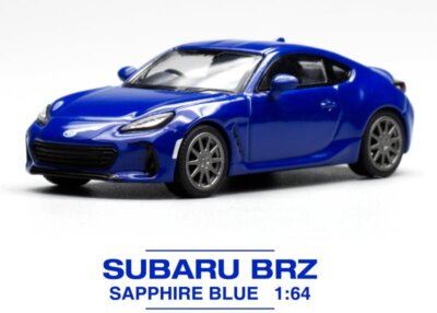 SUBARU BRZ  - sapphire blue - POP RACE 1:64