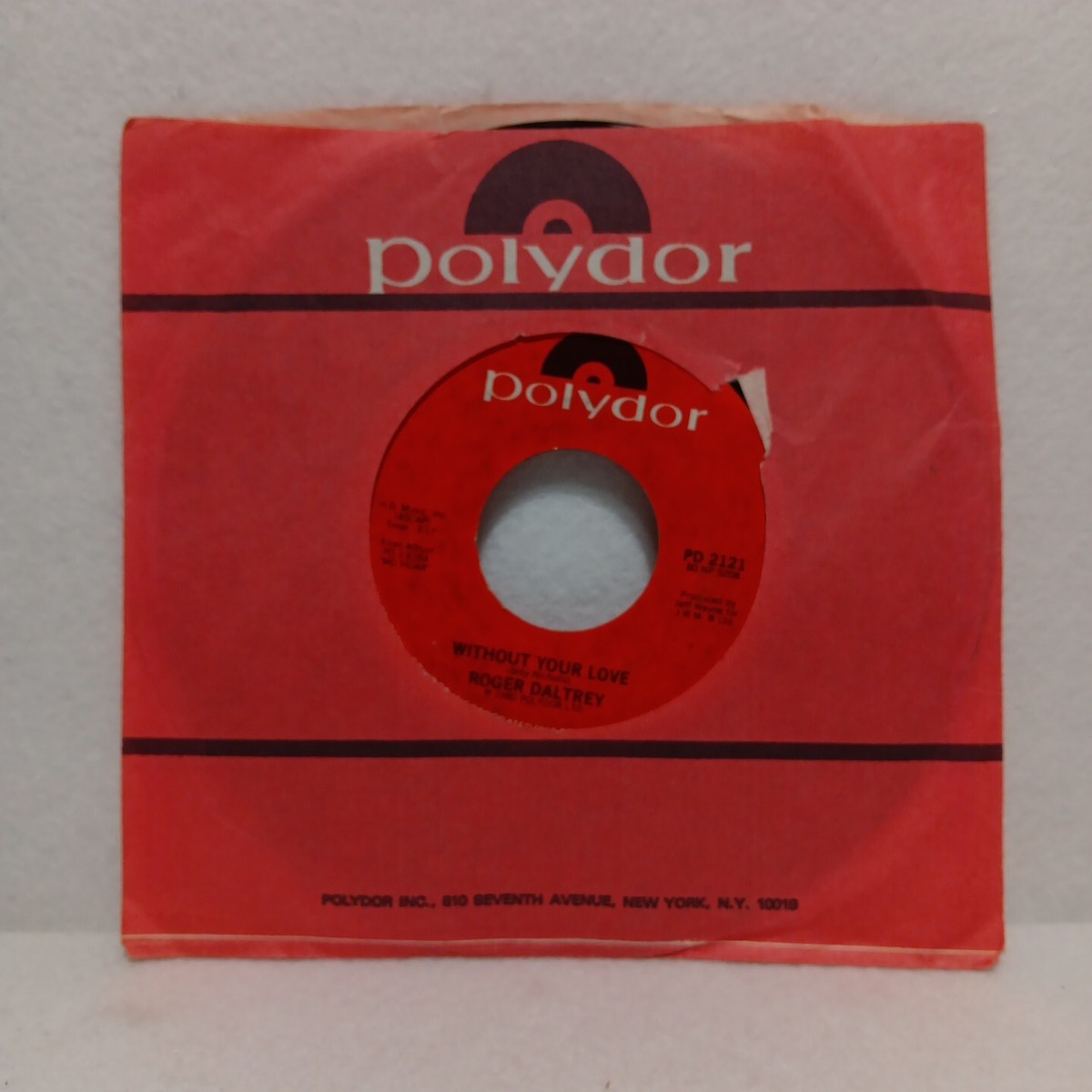 Roger Daltrey 「Debut」　（LPレコード） LP/GF ROGER DALTREY Daltrey ECPL95TRPROM TRACK JAPAN | eBay