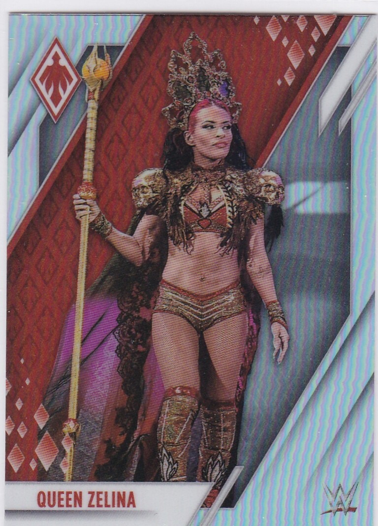2022 Panini Chronicles WWE #312 Queen Zelina Phoenix Refractor | eBay