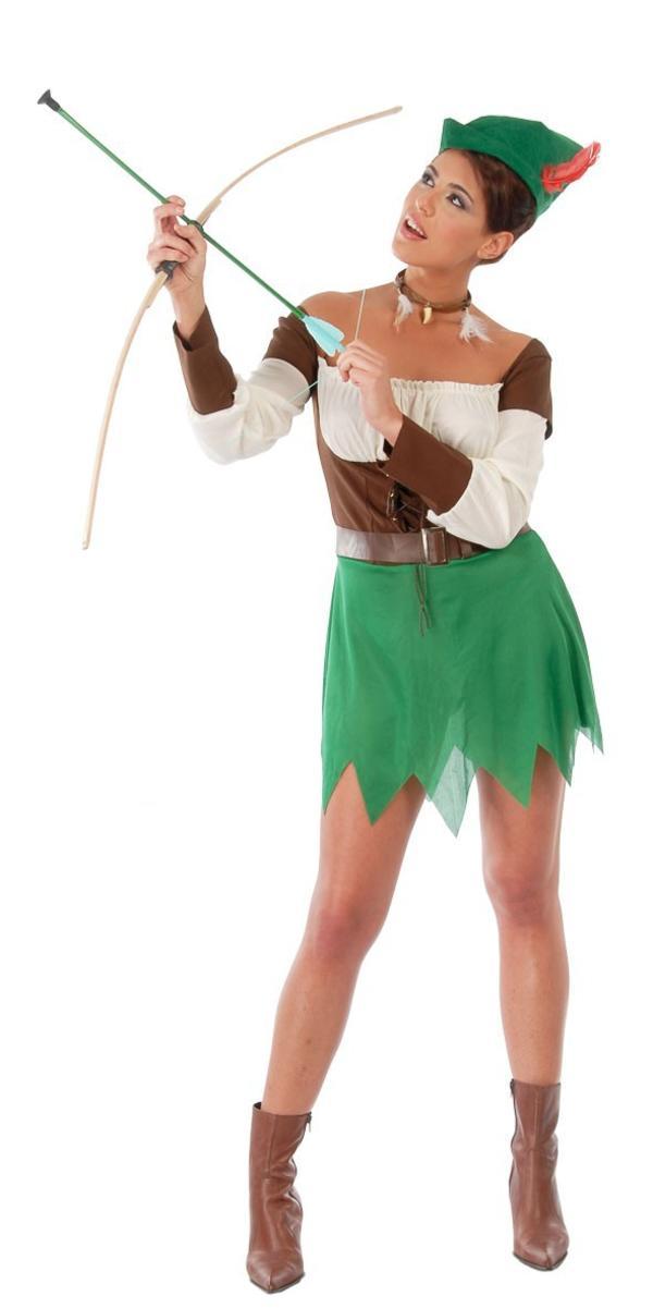Disfraz robin hood mujer principe de los bosques