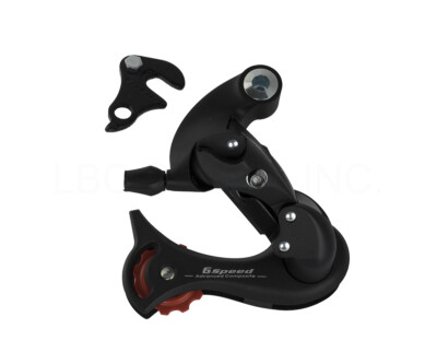 SunRace Derailleur Rear Speed 14-30T Direct/Bracket Long Cage Black RDM36 