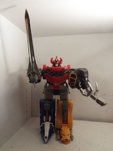 1993 BANDAI POWER RANGERS DELUXE DINO MEGAZORD Original Vintage-Free Shipping - Picture 1 of 3