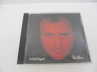 PHIL COLLINS NO JACKET REQUIRED CD 1985 ATLANTIC RECORDS 7 81240-2 VG+