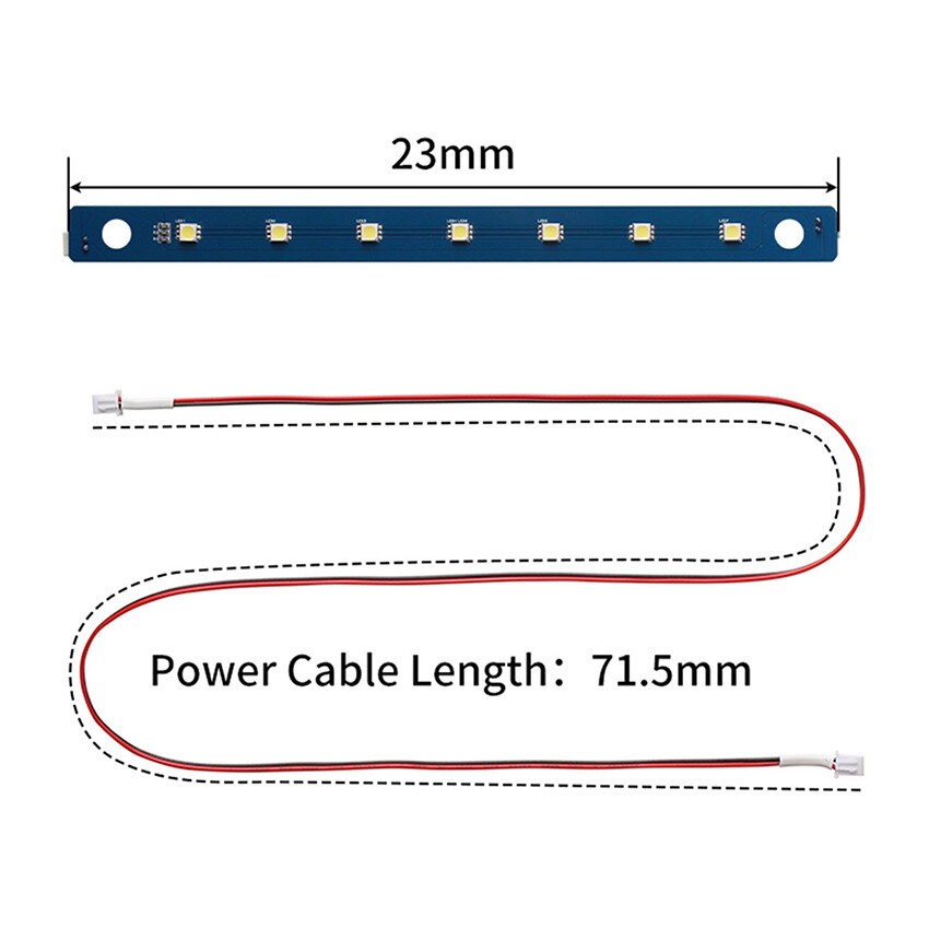 3D-Drucker LED-Lichtstreifen hohe Helligkeit für FLASHFORGE Adventurer 5M Pro - Bild 3