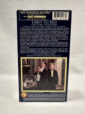 The Lost Films of Laurel & Hardy: Early To Bed - Nostalgia VHS