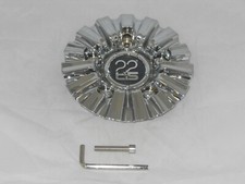 Tis 22 Wheels Tis-08 S509-19 Tis0820022 Chrome Wheel Rim Center Cap With Screw Tis 22 Wheels Tis-08 S509-19 Tis0820022 Chrome Wheel Rim Center Cap With Screw