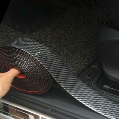 5D Accessories Carbon Fiber High Glossy Shiny Carbon Fiber Wrap Film Car Sticker