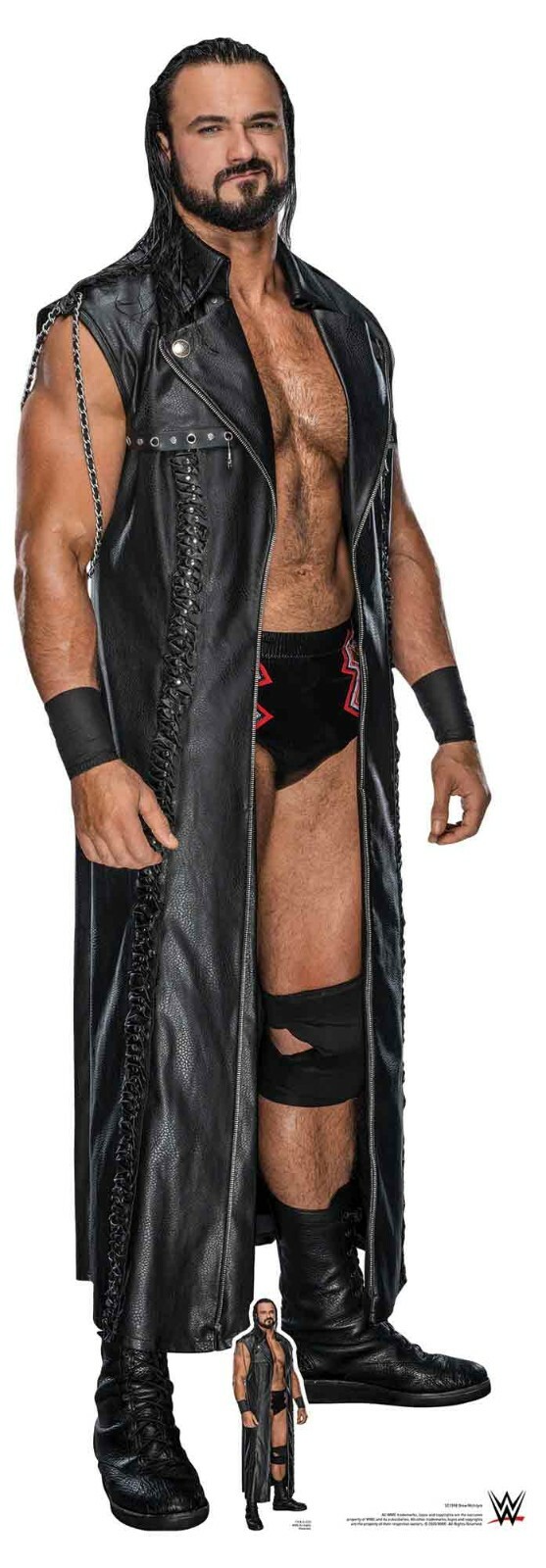 Drew McIntyre WWE Lifesize and Mini Cardboard Cutout / Standup / Standee