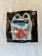 McDonald's Happy Meal Toy Sega Sonic the Hedgehog 2 Movie 7 Knuckles Figure