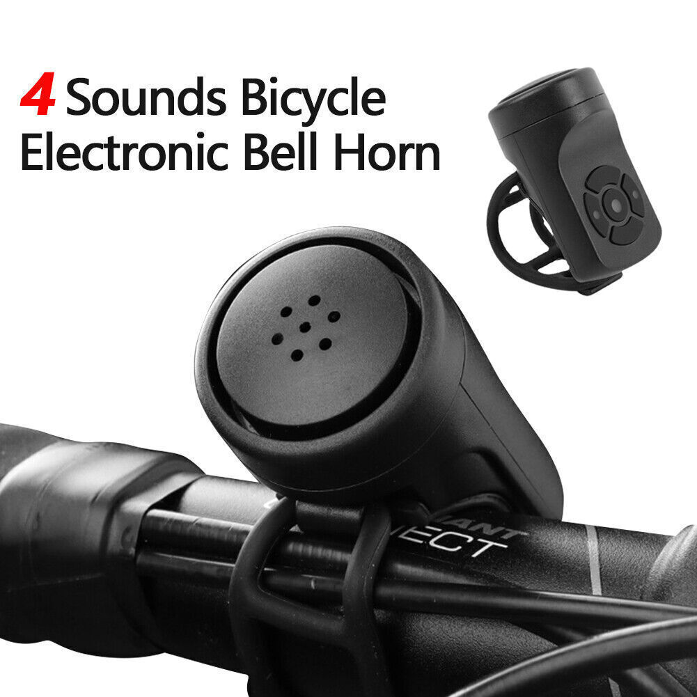 Bicycle Charging Horn Super Loud Bells Mountain Bike Electric MTB USB  Charge US