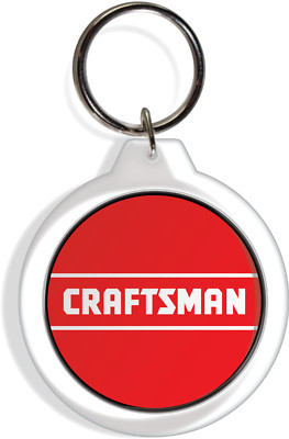 Sears Craftsman Logo Garden Farm Tractor Keychain Keyring Yard Lawn Mower Part