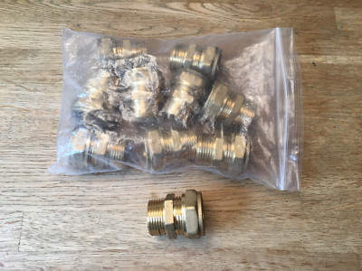 22 mm x 3/4 Außenverschraubung DN16 Flachgewinde Verbinder