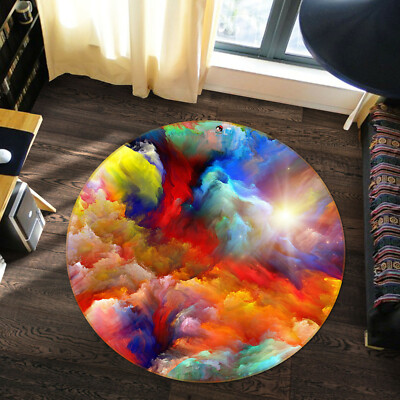 3D Color Nebula ZHUA438 Game Non Slip Rug Mat Photo Carpet Zoe