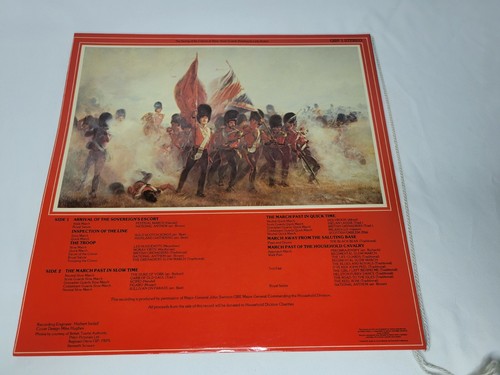 Trooping The Colour/Silver Jubilee Year 1977- Live Recording LP Vintage - Picture 2 of 8