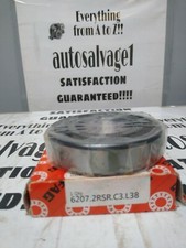 Fag,6207-2RSR-C3-L38,Deep Groove Ball Bearing Double Sealed NOS