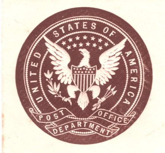 USA Official Cover ESSAY Postal Stationery *$300 PENALTY* Die POST OFFICE XU96 - Image 4 of 4