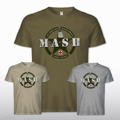 M.A.S.H Mobile Army Surgical Hospital US 4077 Kult corona TV-Serie Fan T-Shirt