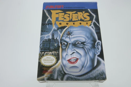 Fester's Quest for NES Nintendo Complete In Box CIB very Good Shape - oval seal