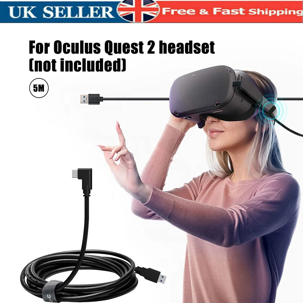 Type C Cable For Oculus Quest 2 Link 5M USB 3.2 Cable Data Line
