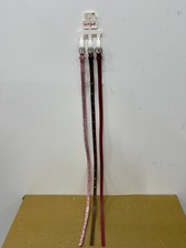 Cat Jack girls 3 pk. Belts mix cloor pink red XL SIZE