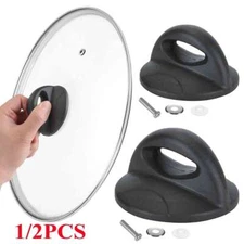 1/2pcs Replacement Kitchen Cookware Crock Pot Pan Lid Covers Grip Knob Anti Rust