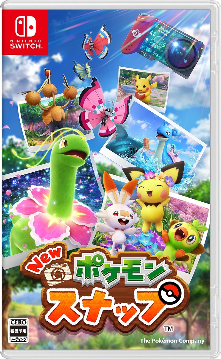 New Pokemon Snap Nintendo Switch Game Software HAC-P-ARFTA