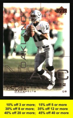 Oakland Raiders Football Cards Choose Player Choose From 100s Qty Discount Pt 4