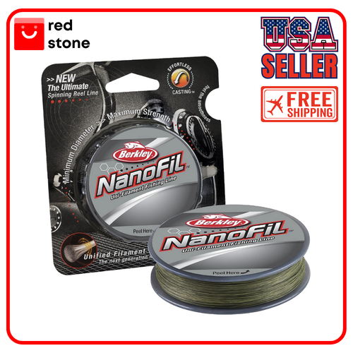 Berkley Nanofil UniFilament Fishing Line, 4 Pound Test150 Yard, Low