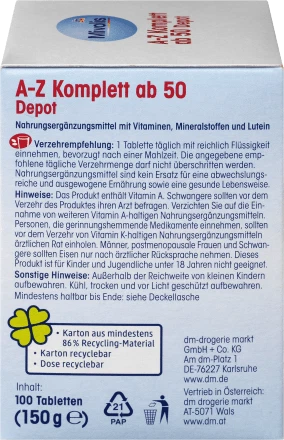 Mivolis Nahrungsergänzungsmittel - Multivitamine & Mineralstoffe von DM - Bild 16 von 61