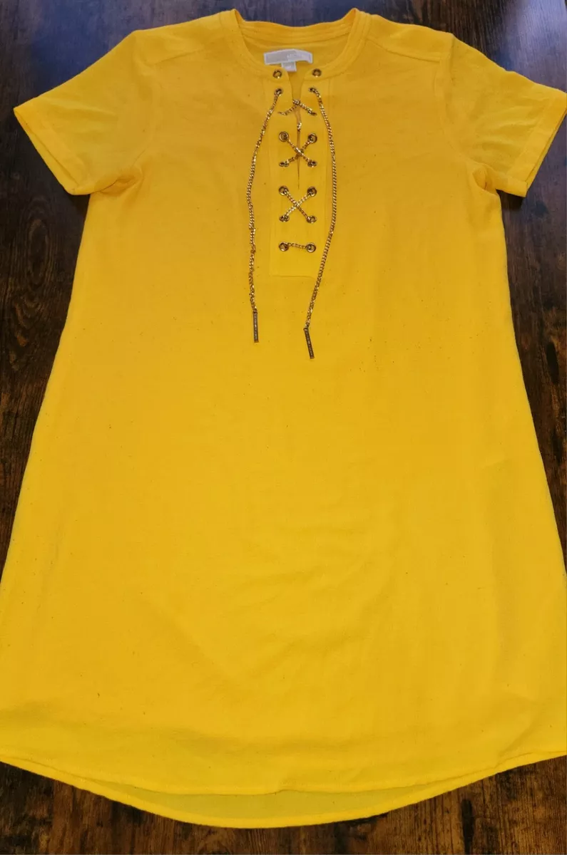 Michael kors on sale dress yellow