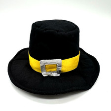 Build A Bear Rare Vtg Thanksgiving Pilgrim Costume Hat Teddy Yellow Accessory