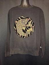 STALL & DEAN HIROSHIMA CARPS Crew Neck Sweatshirt Black Mens XL Read Description