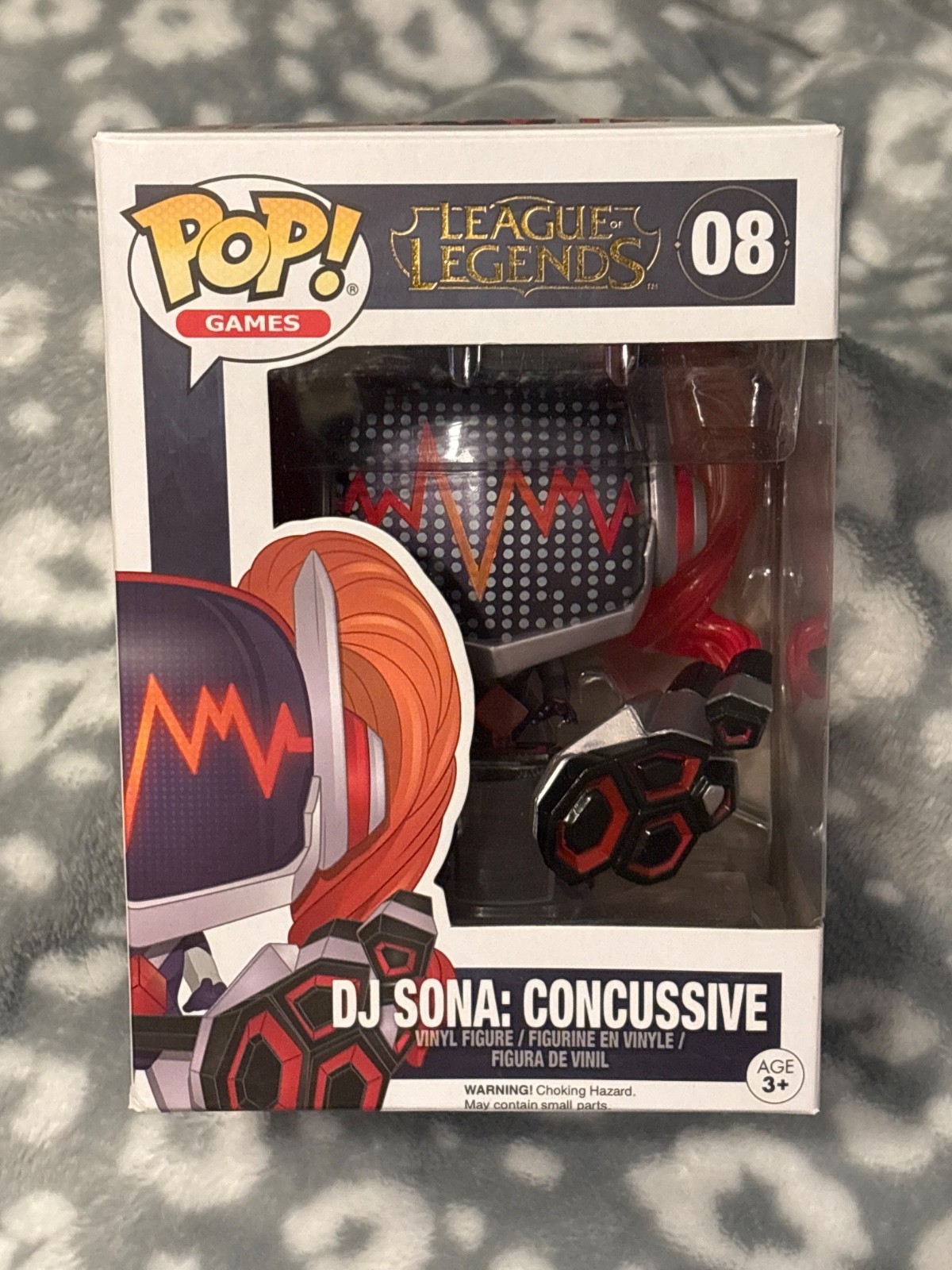 Funko Pop! DJ SONA: Concussive  League Of Legends #08 New wi