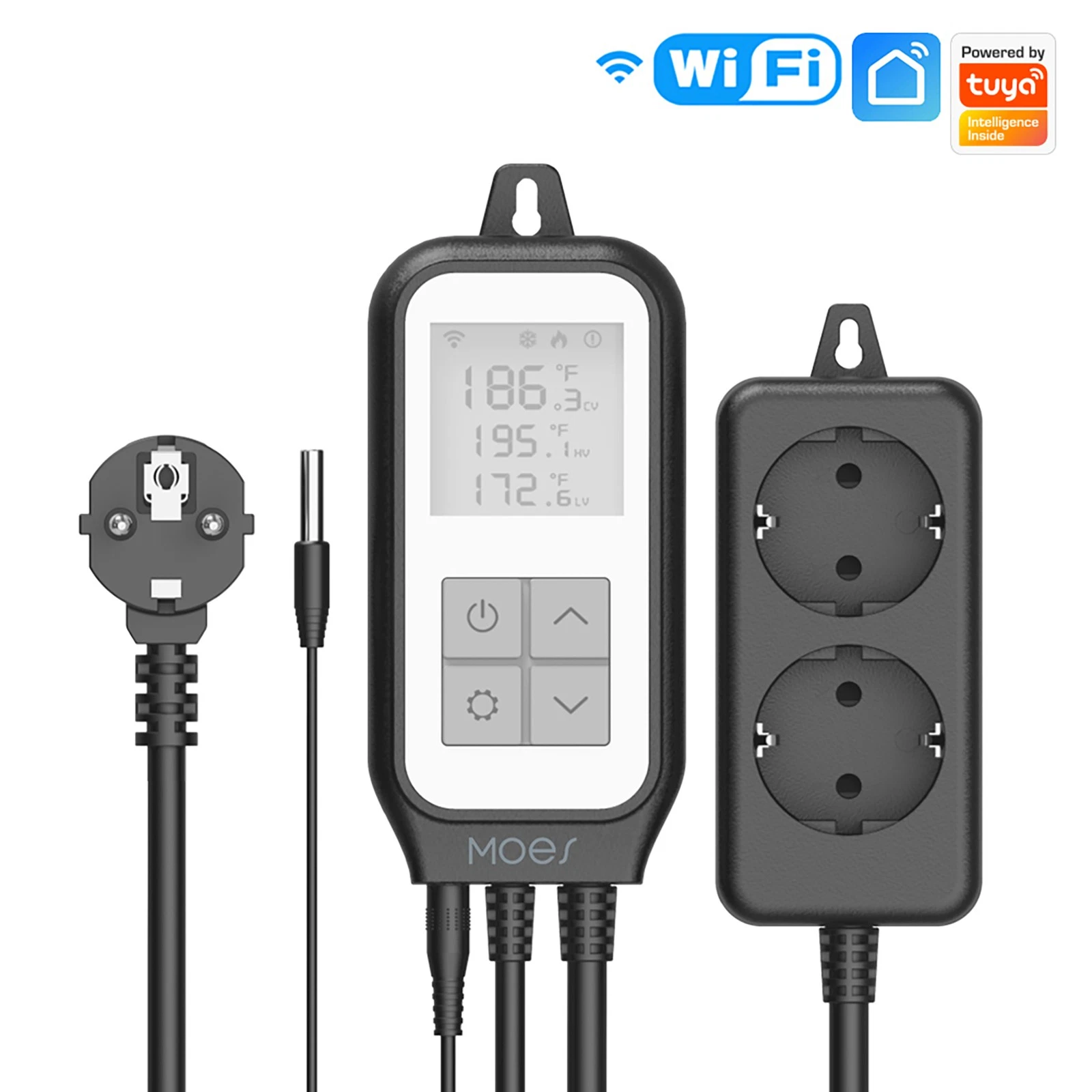 ONOFF Smart WiFi Temperature Humidity Thermostat Remote Control