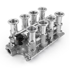 Ford 351w Windsor Downdraft 8 Stack Efi Intake Manifold System Complete Polished Ford 351w Windsor Downdraft 8 Stack Efi Intake Manifold System Complete Polished