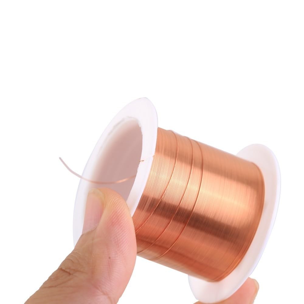 Fil de cuivre émaillé de 0,2 mm x 20m pour bobinage et circuits
