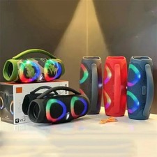 100W Bluetooth Speaker Portable Waterproof RGB Subwoofer TWS FM Boombox Handheld