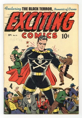 Exciting Comics #51 VG+ 4.5 1946