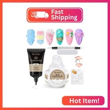 Bevimee 18g Solid Builder Gel for Nails 15g 3D Nail Sculpting Gel for Nail Art,