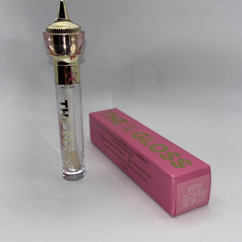 Jeffree Star Cosmetics The Lip Gloss ~ LET ME BE PERFECTLY CLEAR ~ NIB FAST SHIP