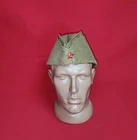 1970's Russian Soviet Army Soldier Field Uniform Pilotka Cap USSR Original