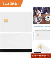 Durable 10 Pack Chip Cards with 2 Track HICO Magnetic Stripe - Standard