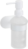Wenko Turbo-Loc® Seifenspender Mod. Orea, Aus Rostfreiem Edelstahl, White Matt